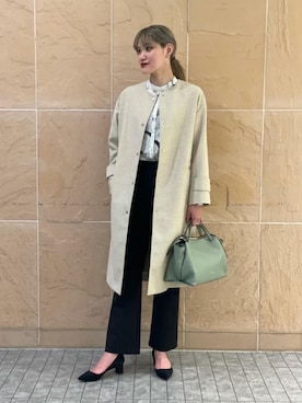 Hikaru Hoshibaさん（レディース・169cm）の春コーディネート