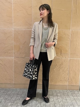 Hikaru Hoshibaさん（レディース・169cm）の春コーディネート