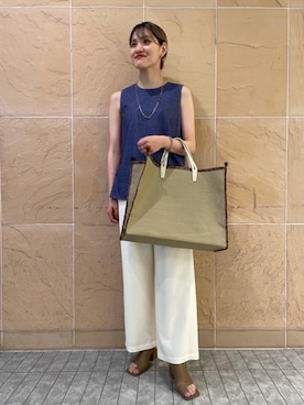 Hikaru Hoshibaさん（レディース・169cm）の春コーディネート