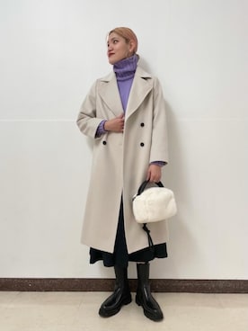 Hikaru Hoshibaさん（レディース・169cm）の秋コーディネート