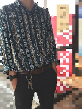 「O.D.M.（オーディーエム）のアイテム」を使った、camoda☺︎さん（メンズ・176cm）の夏コーディネート