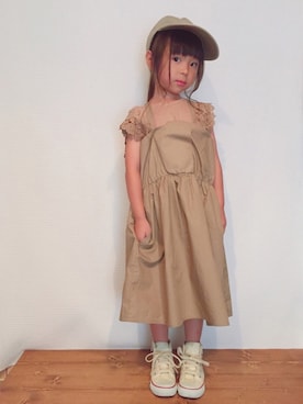 uranさん（キッズ・100cm）の夏コーディネート