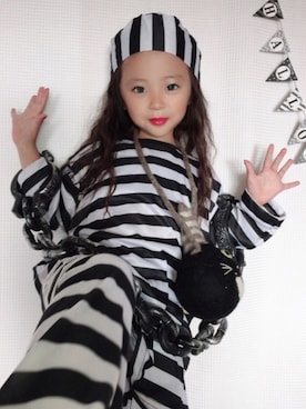 「アイテム（その他）」を使った、uranさん（キッズ・100cm）の秋コーディネート