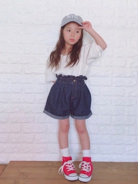 uranさん（キッズ・100cm）の春コーディネート