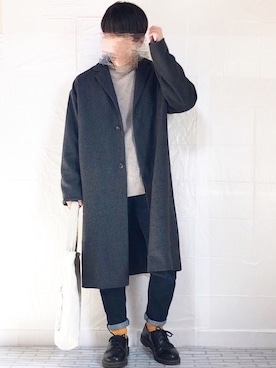 kumaさん（メンズ・168cm）の冬コーディネート
