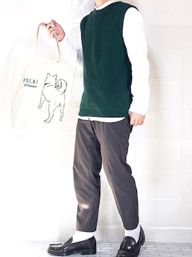 kumaさん（メンズ・168cm）の春コーディネート