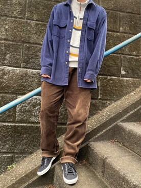 「DOCKERS（ドッカーズ）のアイテム（ジャケット/アウター）」を使った、koyoさん（メンズ・175cm）の冬コーディネート