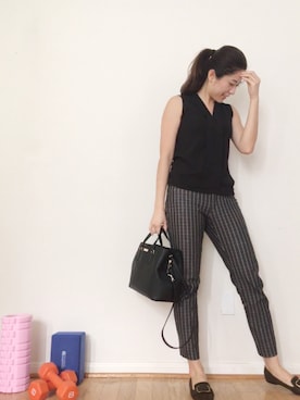 「working style」｜「アイテム（その他シューズ）」を使った、Pattyさん（レディース・165cm）の夏コーディネート