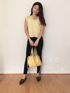「working style」｜「アイテム（その他シューズ）」を使った、Pattyさん（レディース・165cm）の夏コーディネート