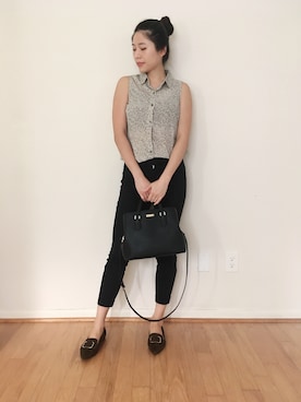 「working style」｜「アイテム（その他シューズ）」を使った、Pattyさん（レディース・165cm）の夏コーディネート