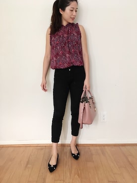 「working style」｜「アイテム（その他シューズ）」を使った、Pattyさん（レディース・165cm）の夏コーディネート