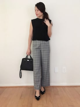 「working style」｜「アイテム（その他シューズ）」を使った、Pattyさん（レディース・165cm）の夏コーディネート