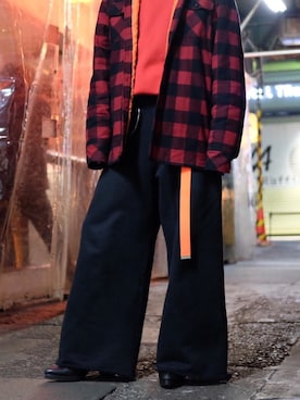 「fog（フォグ）のアイテム（ジャケット/アウター）」を使った、平床 大雅さん（メンズ・172cm）の冬コーディネート