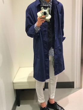 「COMME CA ISM（コムサイズム）のアイテム（フォーマルスーツ/小物）」を使った、ありくんさん（メンズ・163cm）の春コーディネート