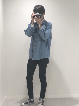 Shintaroさん（メンズ・180cm）の秋コーディネート