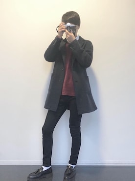 Shintaroさん(メンズ・180cm)の冬コーディネート