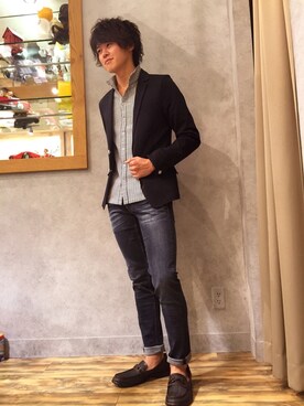 レイクタウン HIDEAWAYSさん（メンズ・173cm）の冬コーディネート