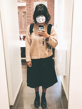 ばっさー 𓆉さん（レディース・160cm）の秋コーディネート