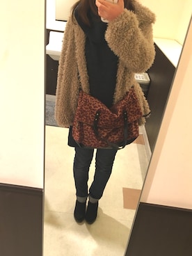 しゃもじさん(レディース・157cm)の冬コーディネート