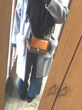 しゃもじさん（レディース・157cm）の冬コーディネート