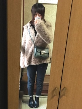 しゃもじさん（レディース・157cm）の冬コーディネート