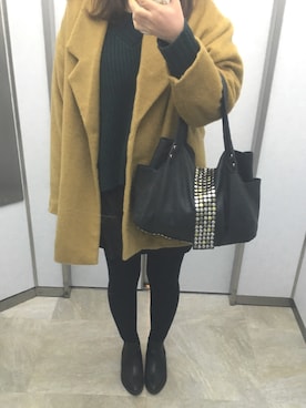 しゃもじさん（レディース・157cm）の冬コーディネート