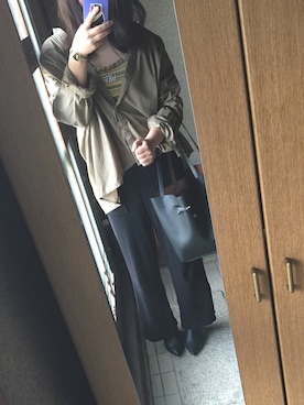 しゃもじさん（レディース・158cm）の秋コーディネート