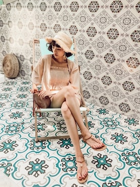 「STYLE」｜「アイテム（オールインワン・サロペット）」を使った、Irene_o0さん（レディース・168cm）の秋コーディネート