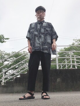 りゅうさん（メンズ・172cm）の夏コーディネート