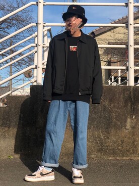 りゅうさん（メンズ・172cm）の冬コーディネート