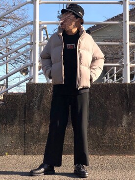 りゅうさん（メンズ・172cm）の冬コーディネート