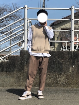 りゅうさん（メンズ・172cm）の春コーディネート