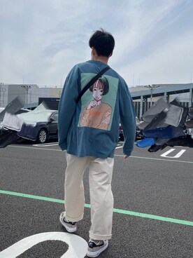 りゅうさん（メンズ・172cm）の春コーディネート