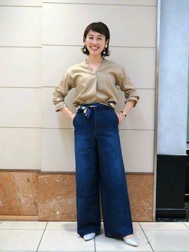 「アダムエロペ」｜reikaさん（レディース・163cm）の冬コーディネート