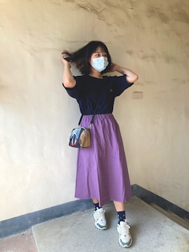 「mis zapatos（ミス　サパト）のアイテム」を使った、カナ🇹🇼さん（レディース・160cm）の秋コーディネート