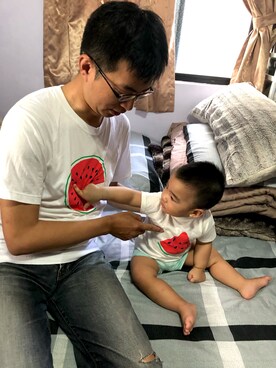 「lativ（ラティーヴ）のアイテム」を使った、🇹🇩宛騁🇹🇼さん（レディース・160cm）の夏コーディネート