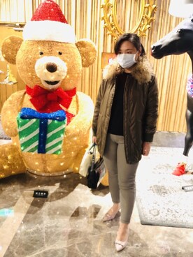 「SIGNAL（シグナル）のアイテム」を使った、🇹🇩宛騁🇹🇼さん（レディース・160cm）の冬コーディネート