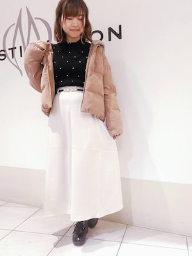 マジェスティックレゴン天王寺ミオ店スタッフさん（レディース・156cm）の秋コーディネート