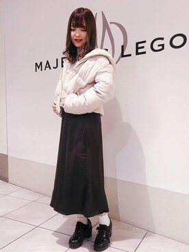 マジェスティックレゴン天王寺ミオ店スタッフさん（レディース・156cm）の秋コーディネート