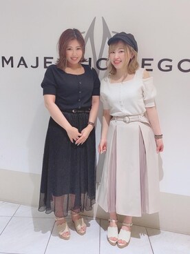 マジェスティックレゴン天王寺ミオ店スタッフさん(レディース・156cm)の春コーディネート