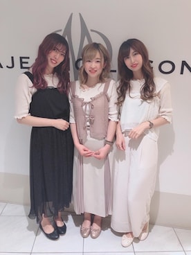 マジェスティックレゴン天王寺ミオ店スタッフさん(レディース・156cm)の春コーディネート