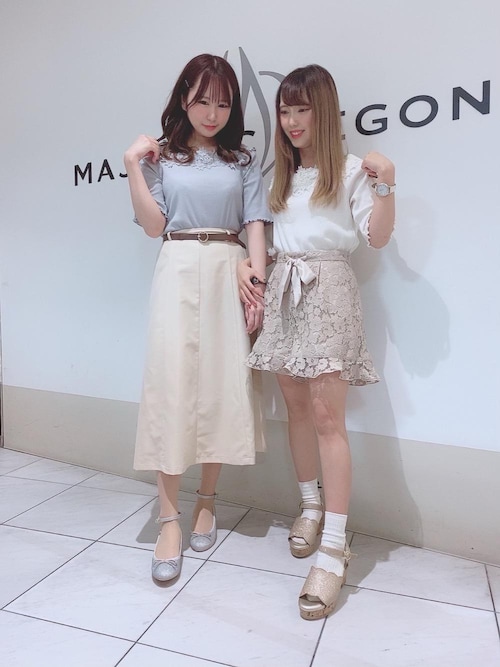 マジェスティックレゴン天王寺ミオ店スタッフ Majestic Legon Majestic Legonのパンプスを使ったコーディネート Wear