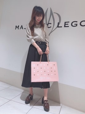 マジェスティックレゴン天王寺ミオ店スタッフさん(レディース・156cm)の春コーディネート