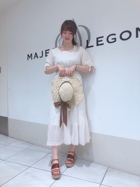 マジェスティックレゴン天王寺ミオ店スタッフさん（レディース・156cm）の夏コーディネート