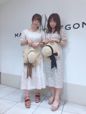 マジェスティックレゴン天王寺ミオ店スタッフさん（レディース・156cm）の夏コーディネート