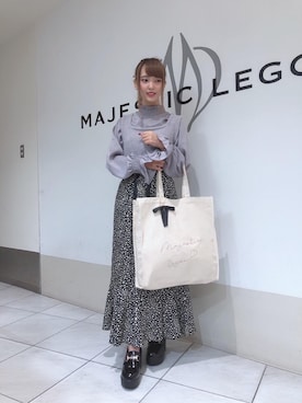 マジェスティックレゴン天王寺ミオ店スタッフさん（レディース・156cm）の秋コーディネート