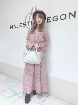 マジェスティックレゴン天王寺ミオ店スタッフさん(レディース・156cm)の秋コーディネート