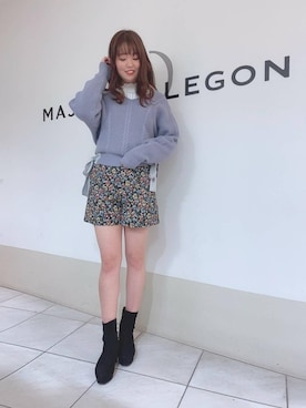 マジェスティックレゴン天王寺ミオ店スタッフさん（レディース・156cm）の秋コーディネート