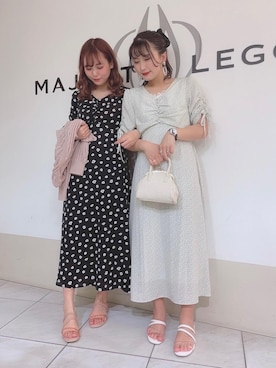 マジェスティックレゴン天王寺ミオ店スタッフさん(レディース・156cm)の春コーディネート