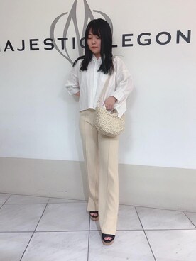 マジェスティックレゴン天王寺ミオ店スタッフさん(レディース・145cm)の夏コーディネート